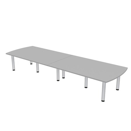 Skutchi Designs 45 in W, 120 in L, 29 in H, Engineered Wood Top, Grey HAR-AREC-46119-PT-01